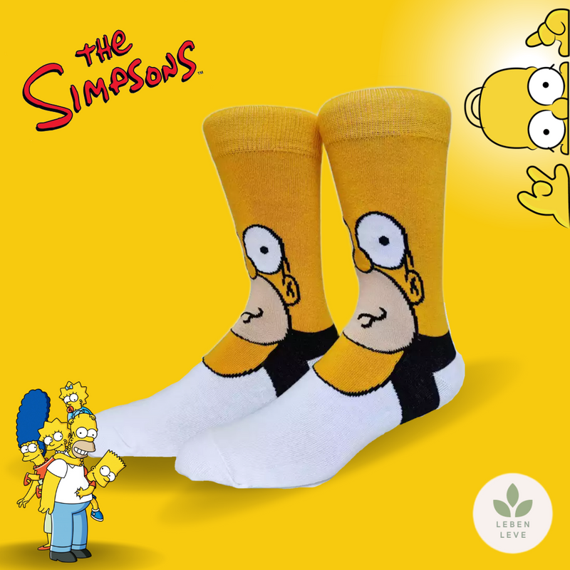 Kit 8 Meias Simpsons Sortidas - Fun2U