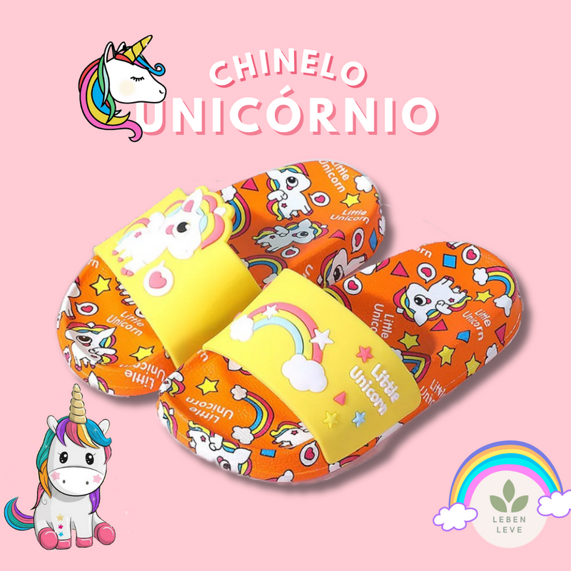 Chinelo Unicórnio