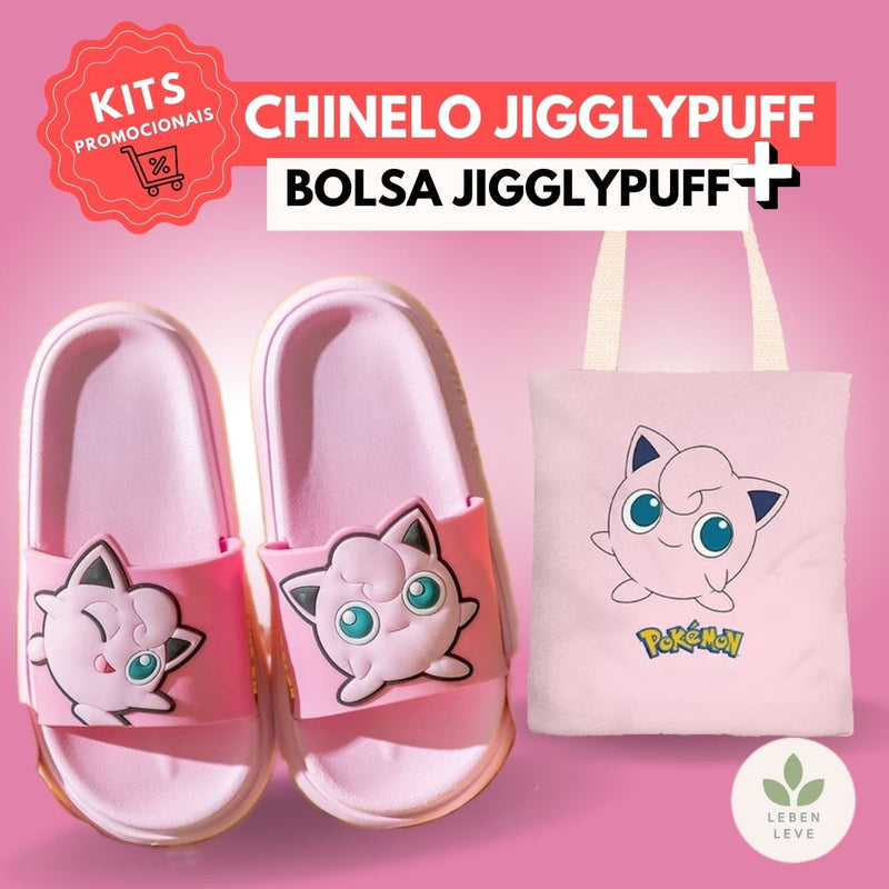 Kit Jyglipuff (Bolsa + Chinelo Jyglipuff)