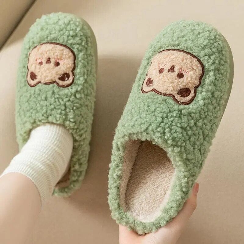 Pantufa de Ursinho Kawaii