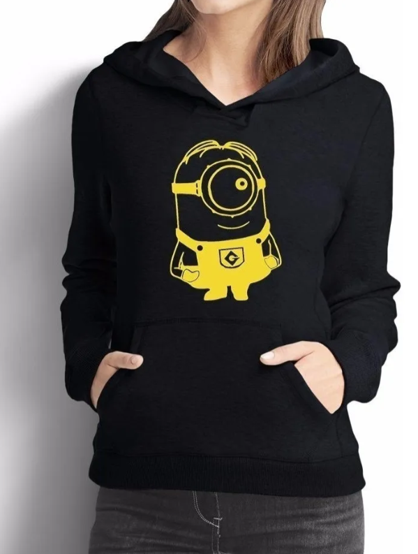 Blusa Moletom Minions - FRETE GRÁTIS