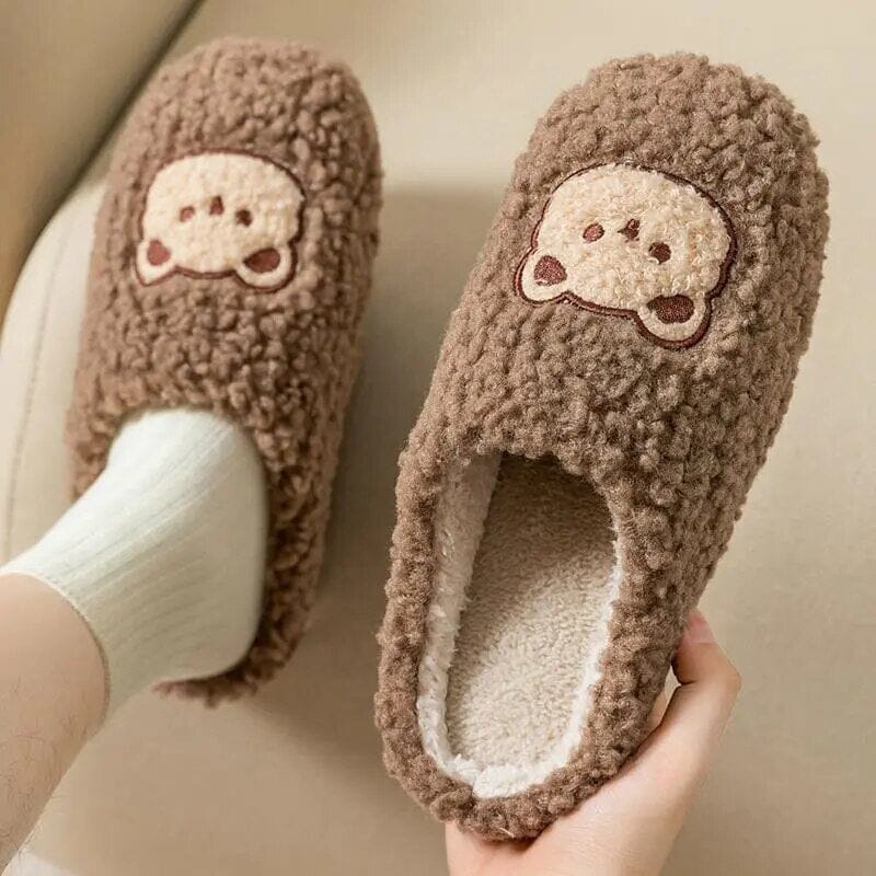 Pantufa de Ursinho Kawaii