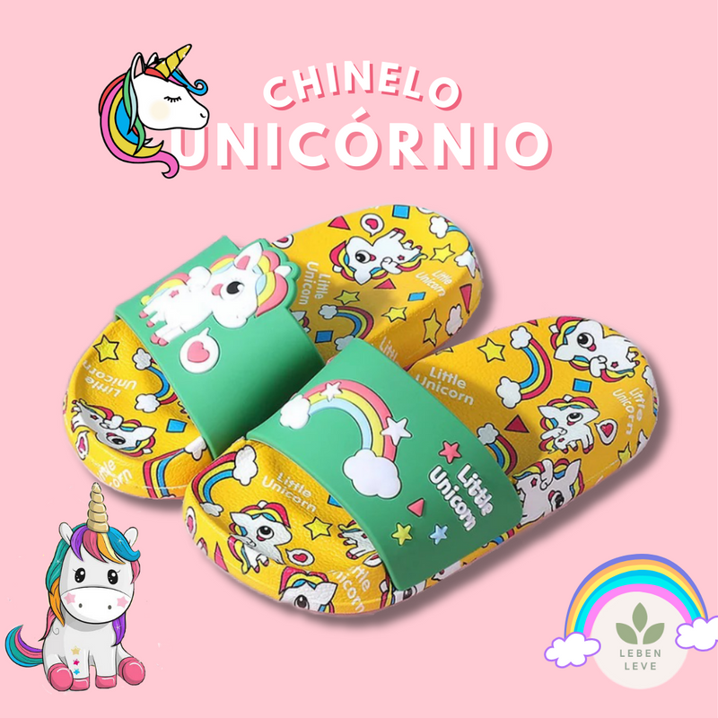 Chinelo Unicórnio