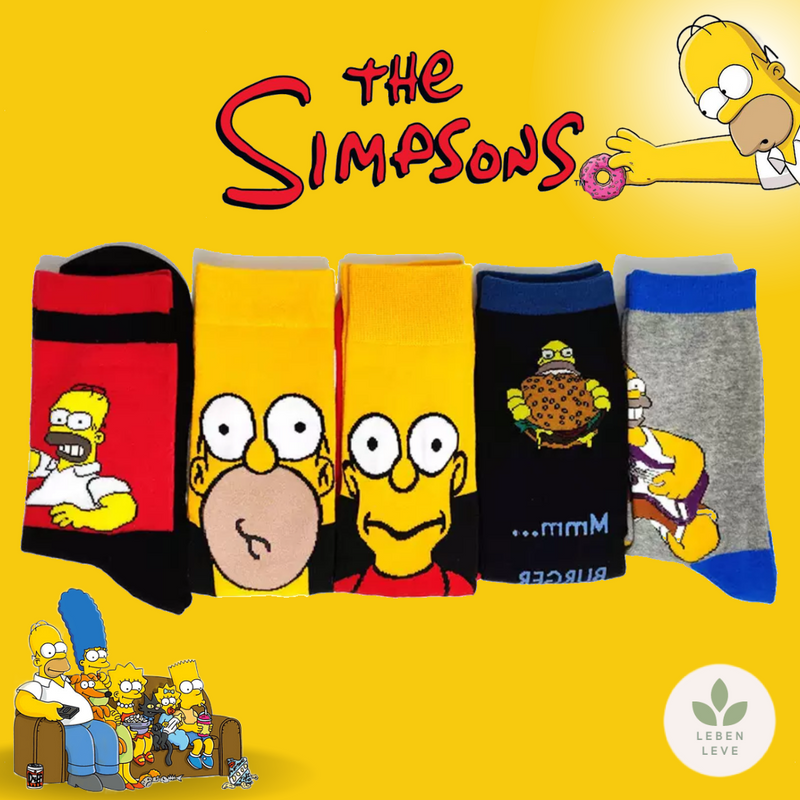 Kit 8 Meias Simpsons Sortidas - Fun2U