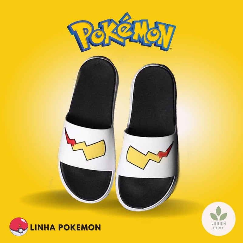 Chinelo Raio Pikachu -