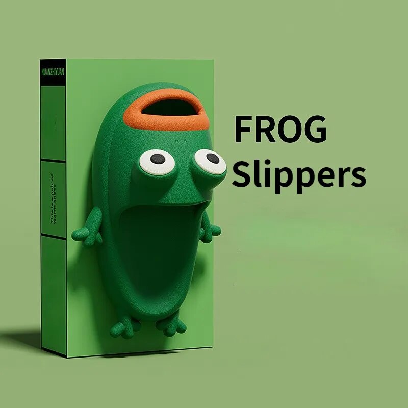 Chinelo Divertido Sapo Frog