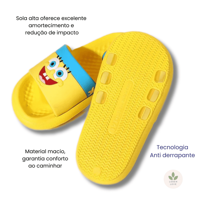 Chinelo Bob Esponja