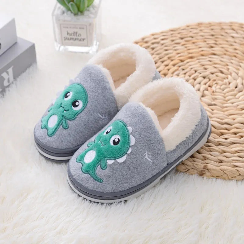 Chinelo Pantufa Infantil de Algodão Unicórnio