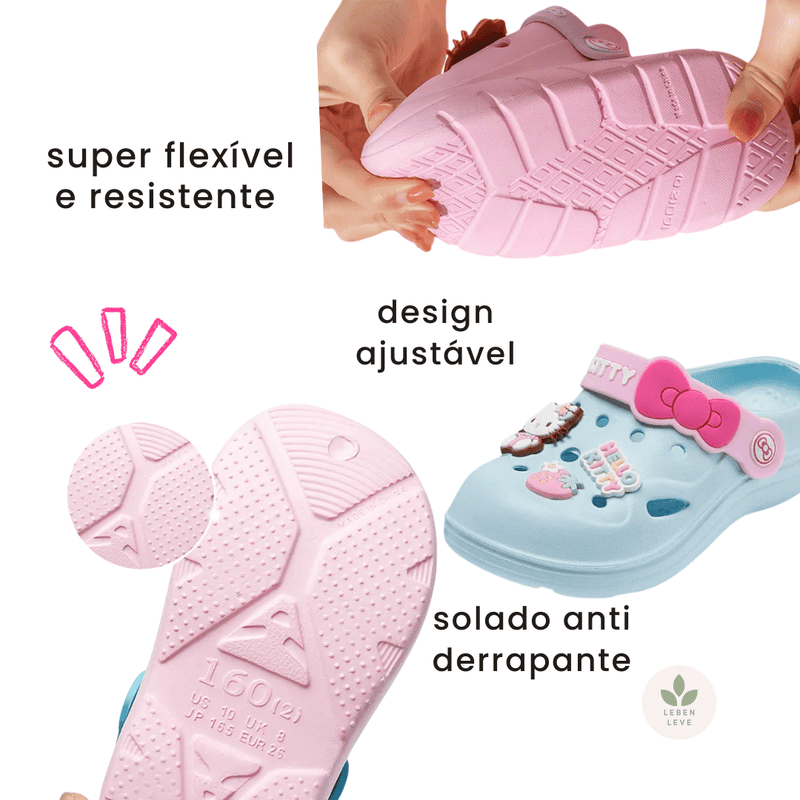 Sandália Hello Kitty Infantil