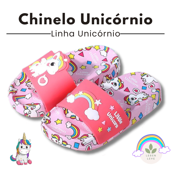 Chinelo Unicórnio