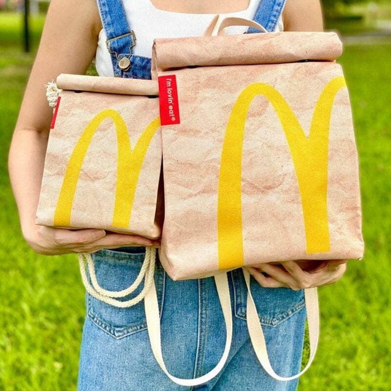 Bolsa e Mochila Saco Lanche Méqui