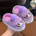 Chinelo Pantufa Infantil Antiderrapante de Pelúcia