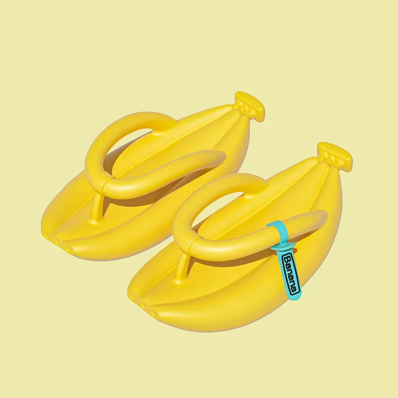 Chinelo Unissex Confortável Novidade Design de Banana FlexFruit