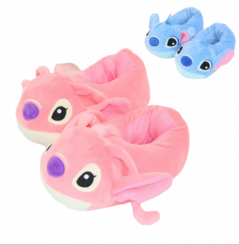 Pantufas Infantis - Stitch e Angel