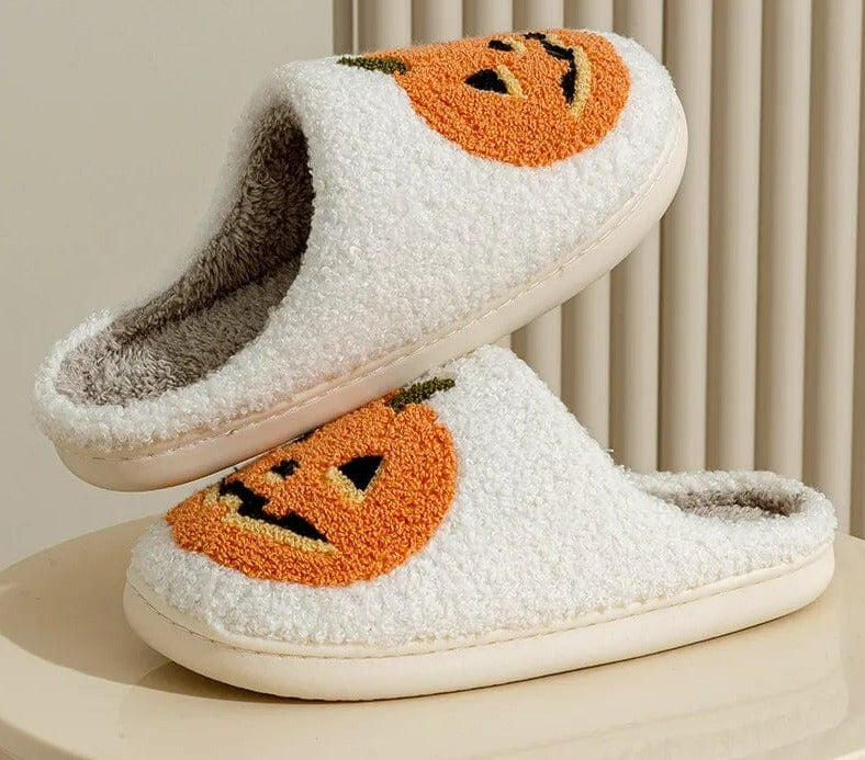 Pantufa Fofa de Abóbora