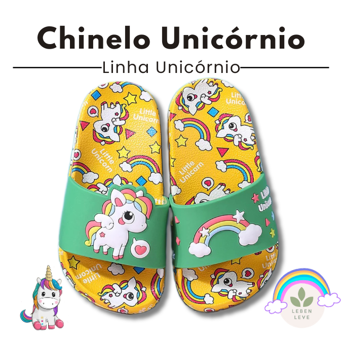 Chinelo Unicórnio