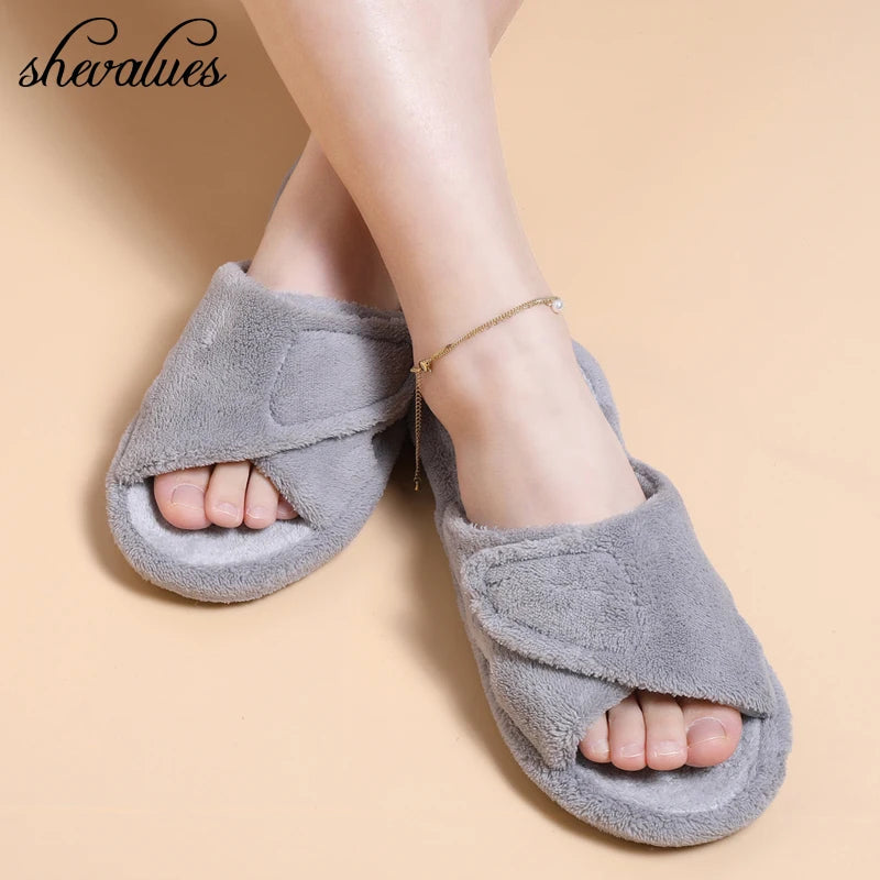 Chinelo Pantufa Feminino Ajustável