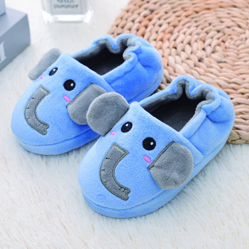 Chinelo Pantufa Infantil Para Inverno Elefante