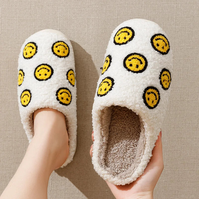 Pantufas Felpudas Smile