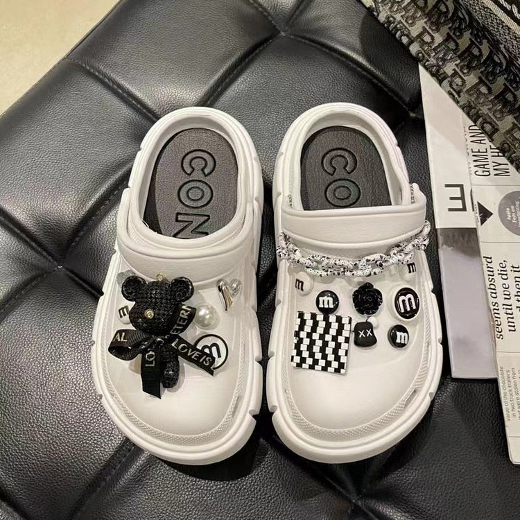 Crocs Divertido Personalizado Quadriculado