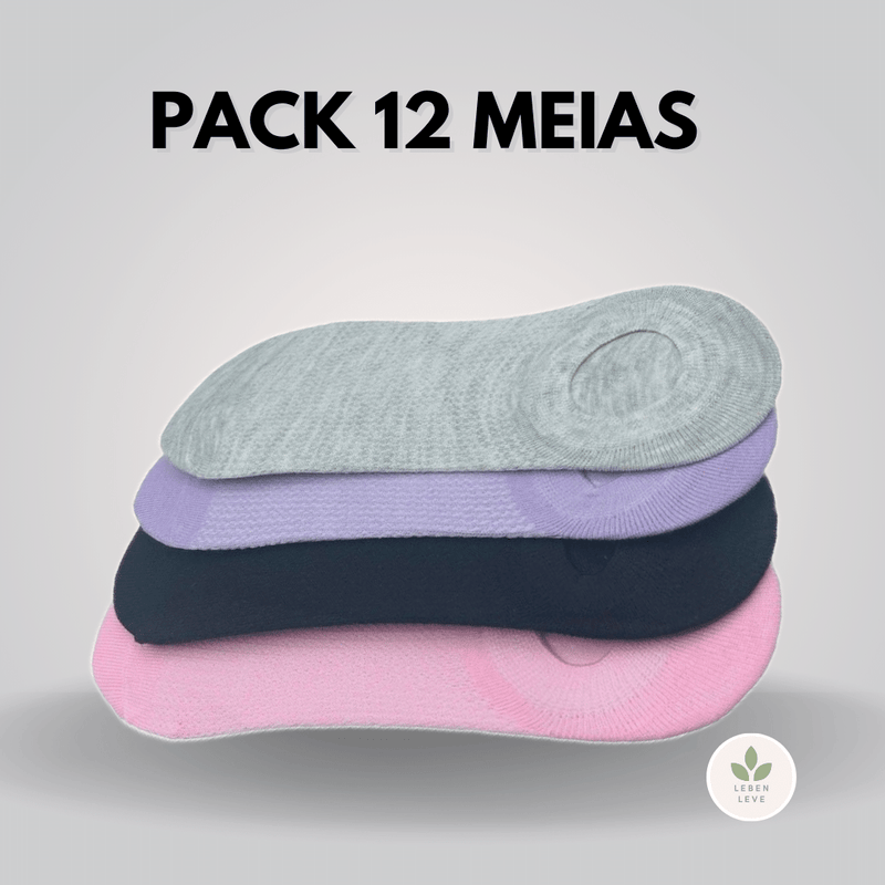 Kit 12 Pares de Meias - So Soft