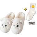 Pantufas Smiles Gato