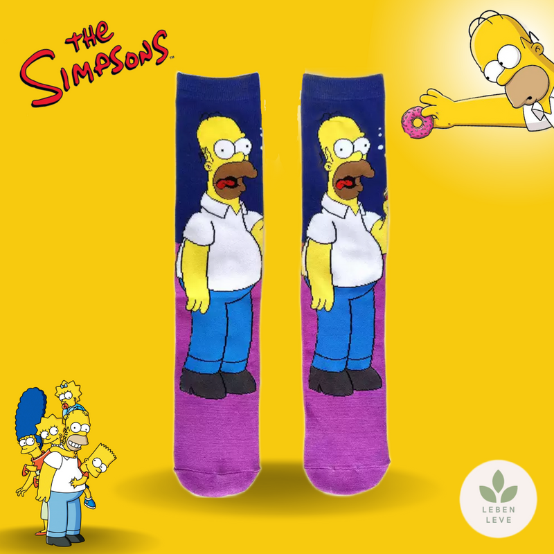 Kit 8 Meias Simpsons Sortidas - Fun2U