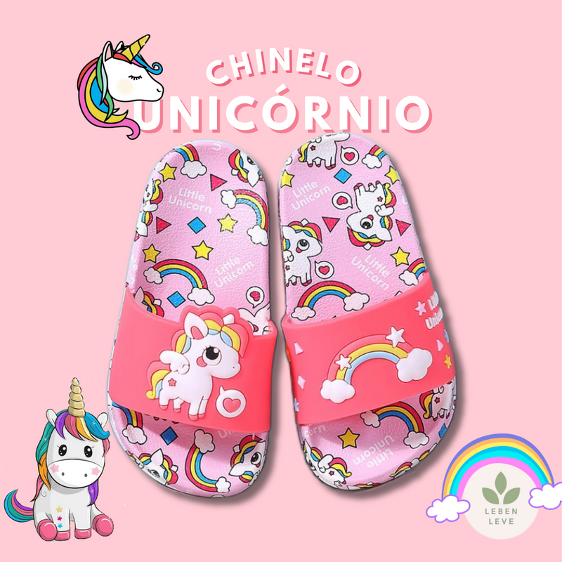 Chinelo Unicórnio