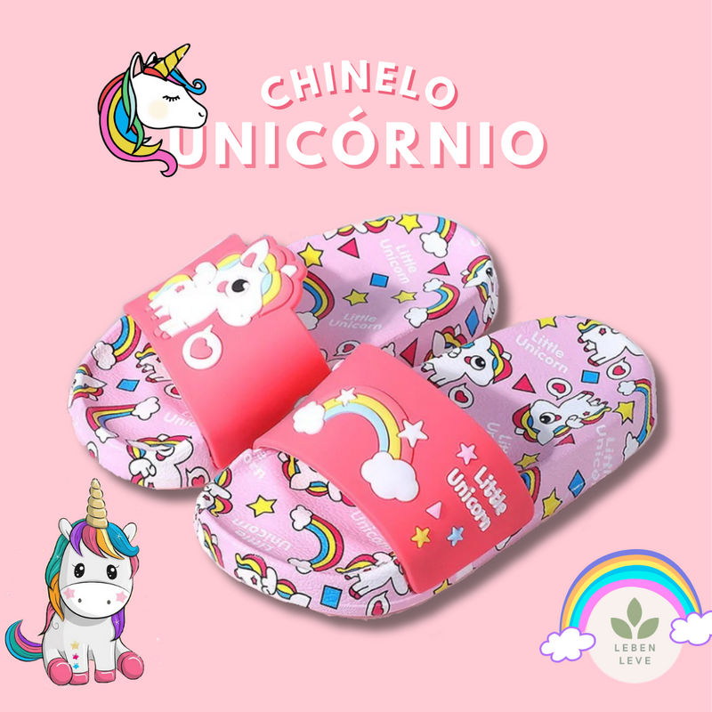 Chinelo Unicórnio