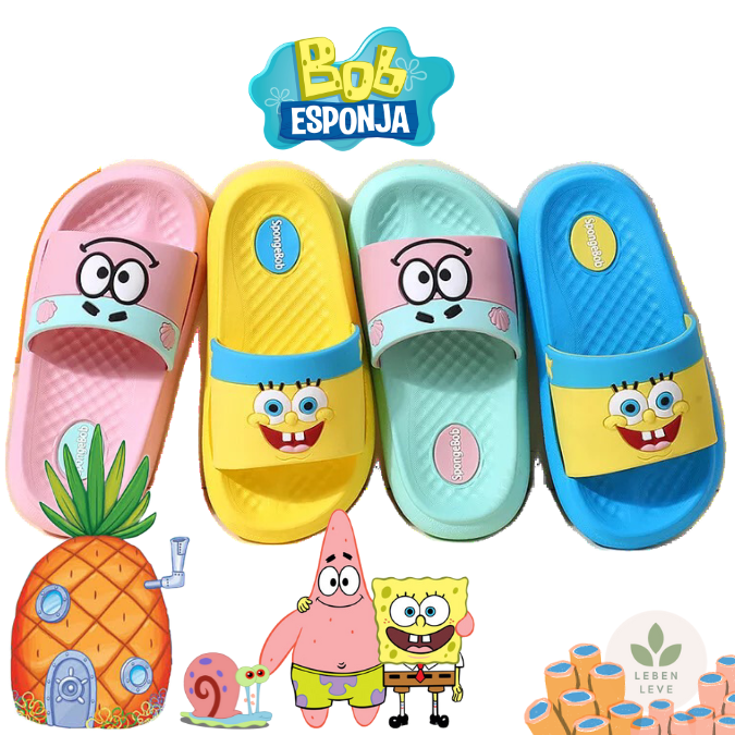 Chinelo Bob Esponja