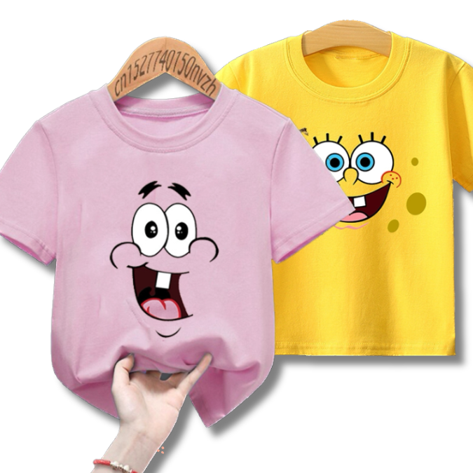 Camisa Infantil Bob esponja -