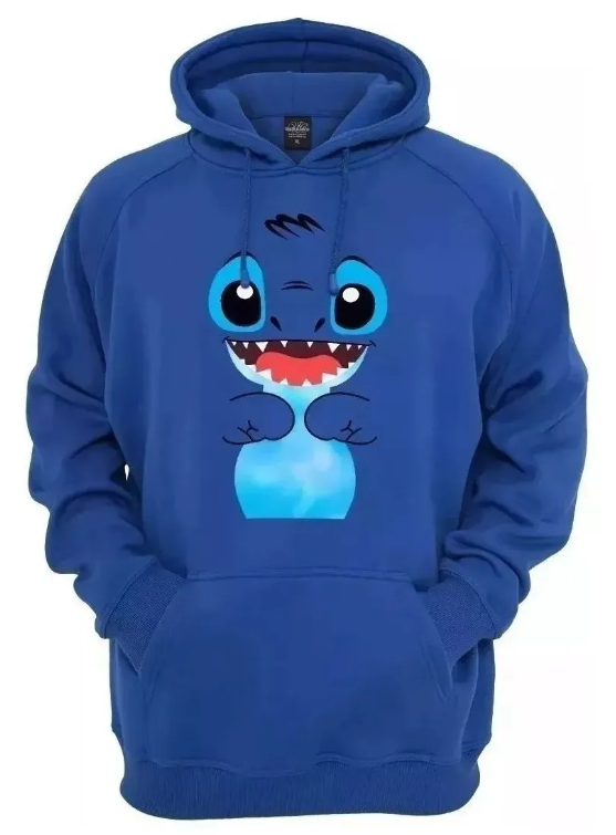 Blusa Moletom Stitch - FRETE GRÁTIS