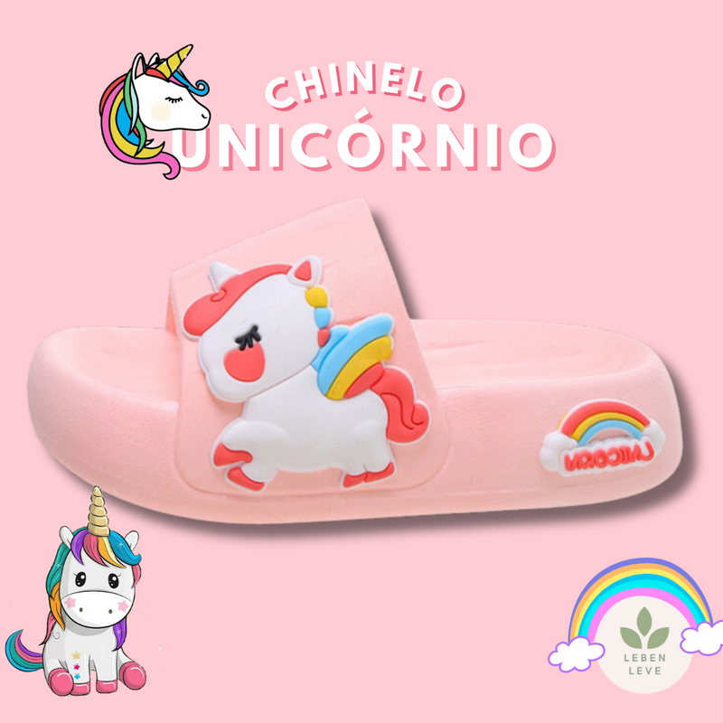 Chinelo Unicornio Confy -