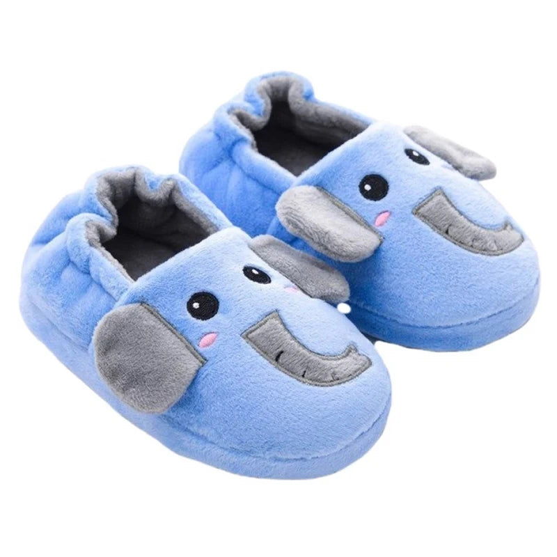 Chinelo Pantufa Infantil Para Inverno Elefante