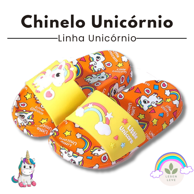 Chinelo Unicórnio