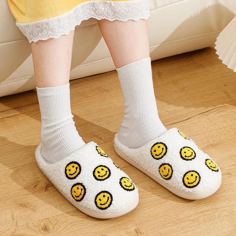 Pantufas Felpudas Smile