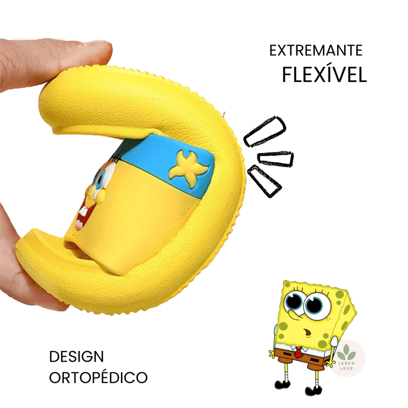 Chinelo Bob Esponja