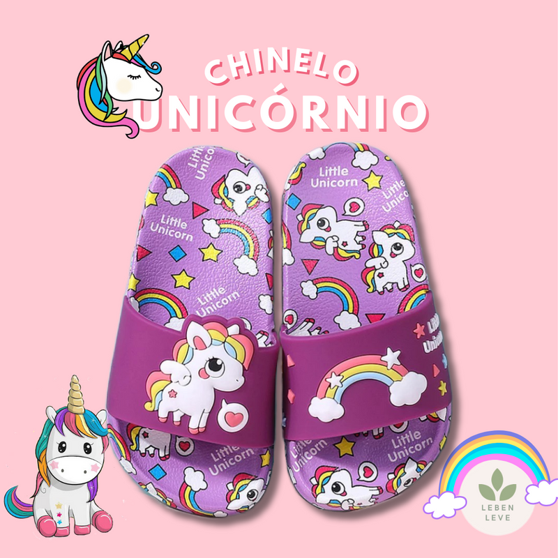 Chinelo Unicórnio