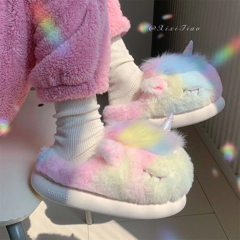 Pantufa Unicórnio 🦄