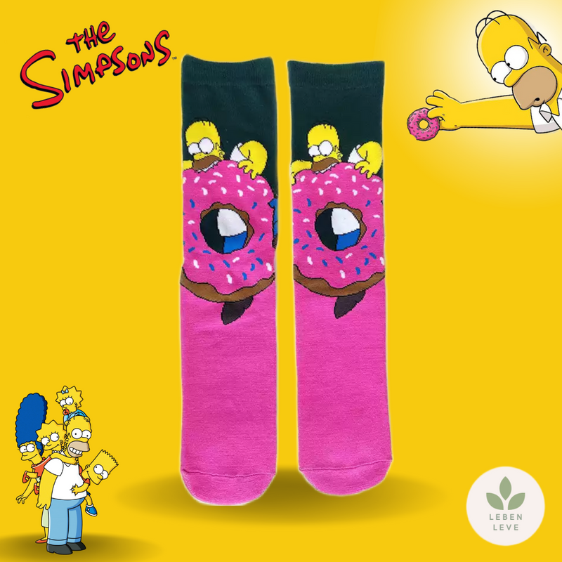 Kit 8 Meias Simpsons Sortidas - Fun2U