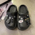 Crocs Divertido Personalizado Black