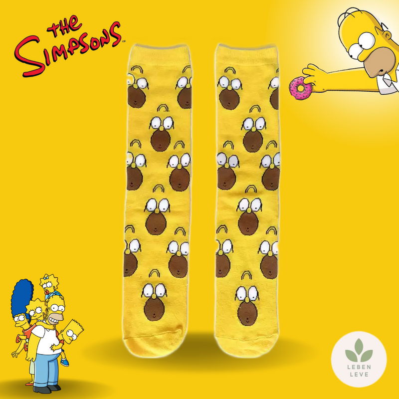 Kit 8 Meias Simpsons Sortidas - Fun2U