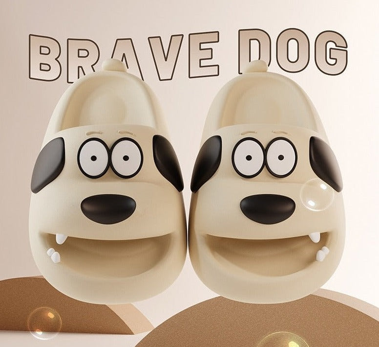 Chinelo Divertido Brave Dog