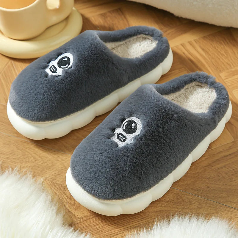 Chinelo Pantufa Infantil Para Inverno de Algodão Astronauta