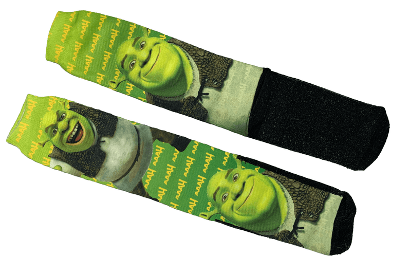 Meia Cano Alto Estampada Shrek