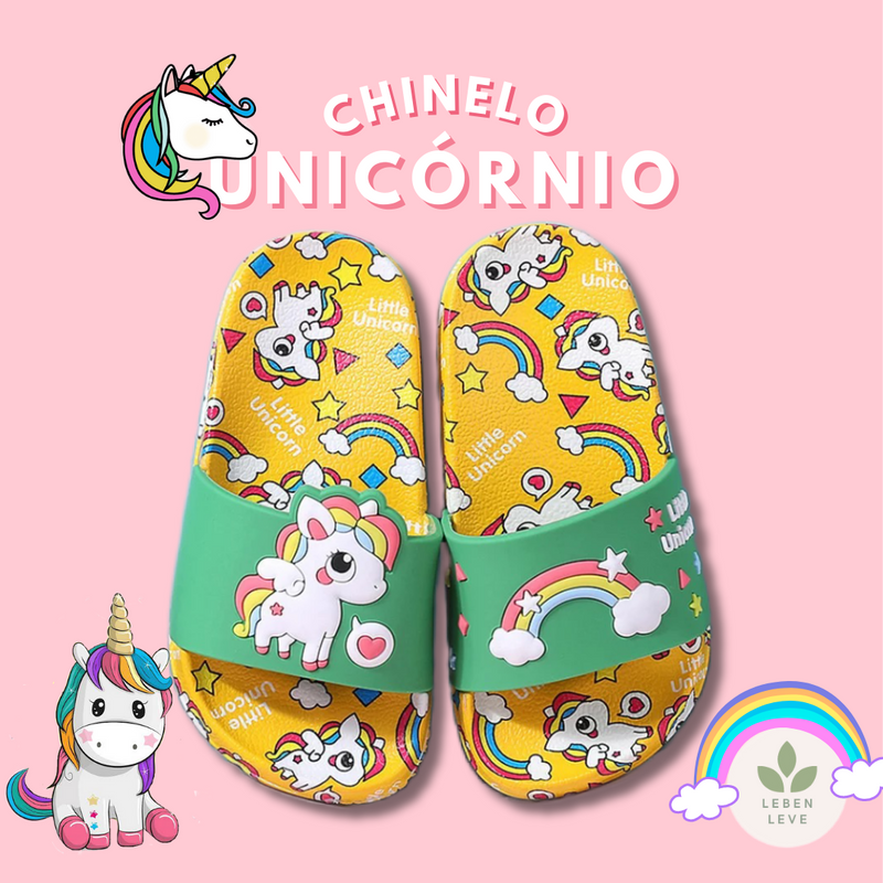 Chinelo Unicórnio