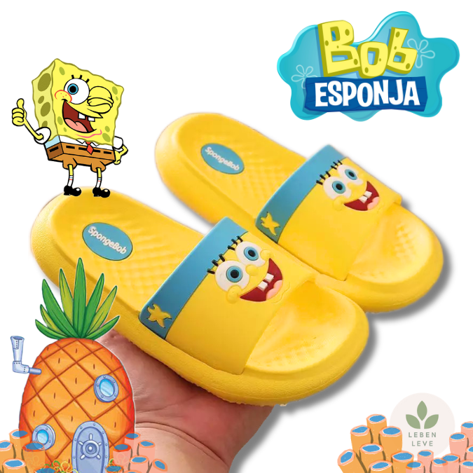 Chinelo Bob Esponja