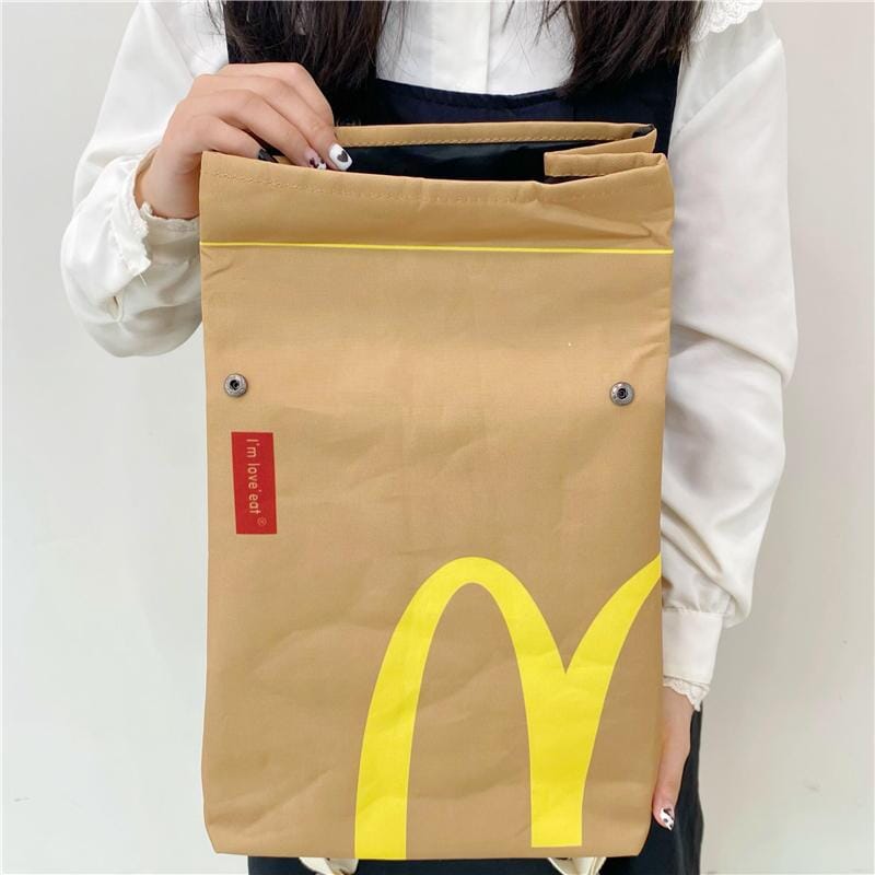 Bolsa e Mochila Saco Lanche Méqui