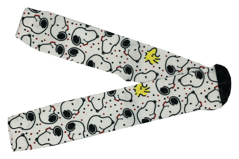 Meia Cano Alto Estampada Snoopy & Woodstock