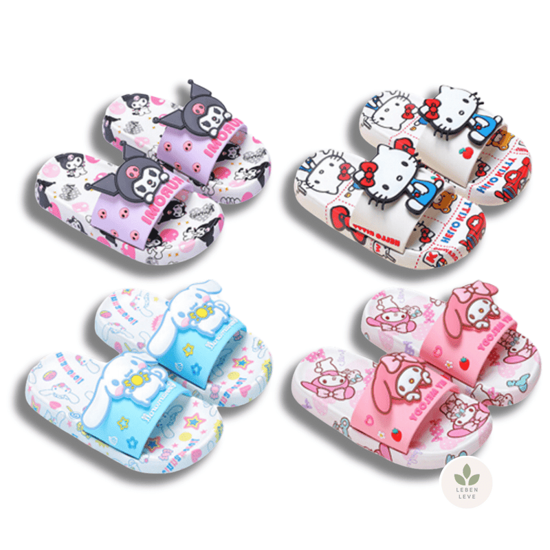 Chinelo Hello Kitty - So Soft + Brinde Par de Meias Hello Kitty